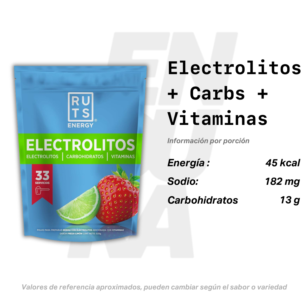 RUTS Electrolitos + Carbs + Vitaminas