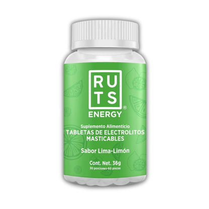RUTS Electrolitos Masticables en Frasco