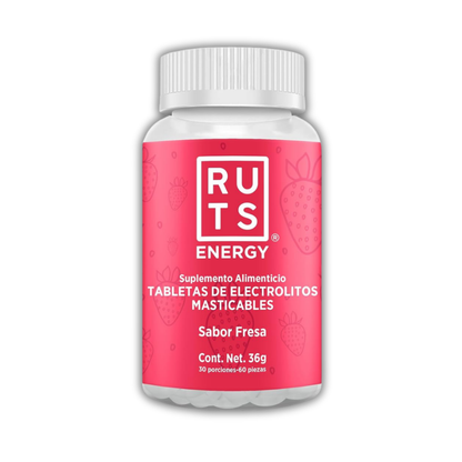 RUTS Electrolitos Masticables en Frasco